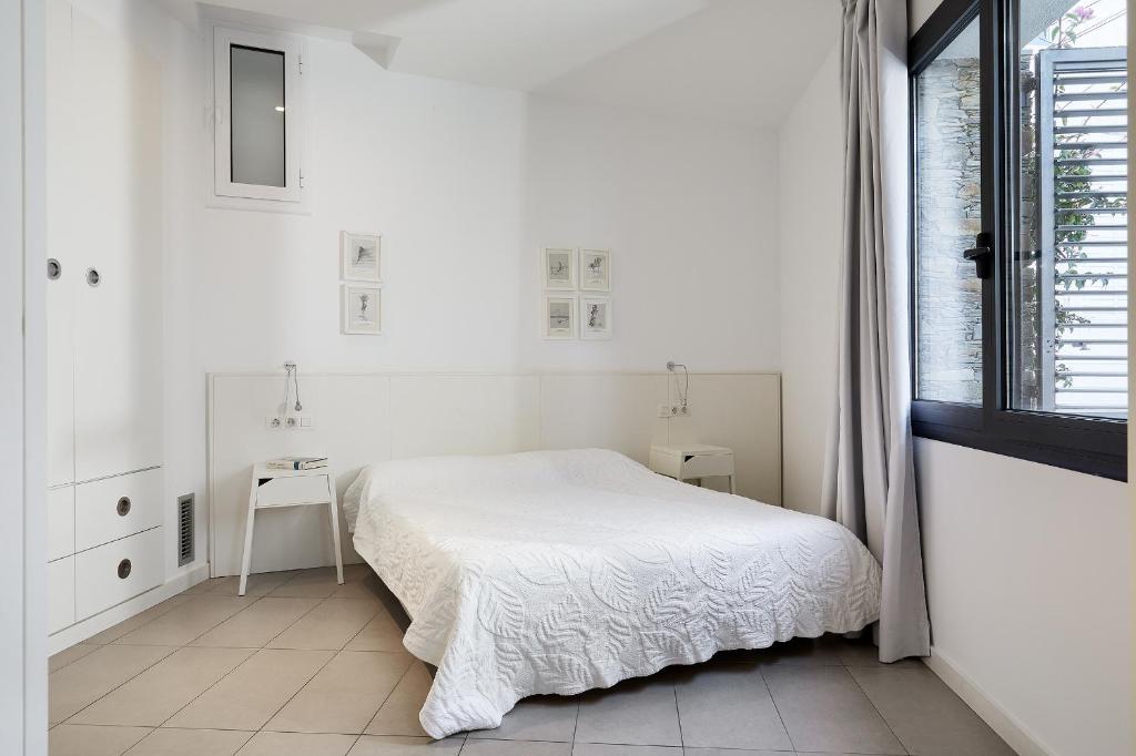 Posteľ alebo postele v izbe v ubytovaní Canvas Apartments&Lofts