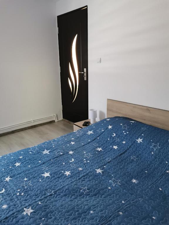 Postel nebo postele na pokoji v ubytování Cabana lucia