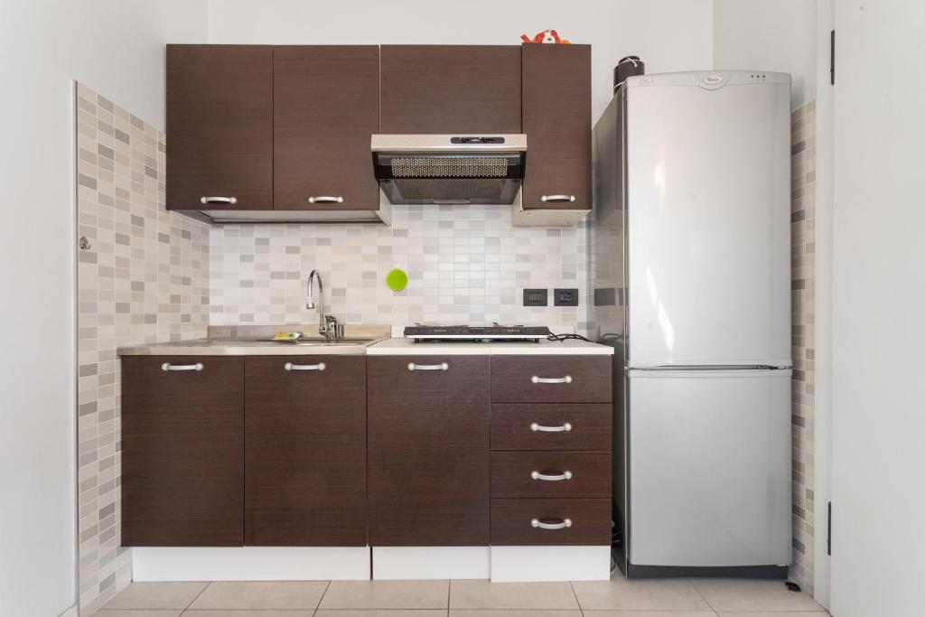 Kuchyňa alebo kuchynka v ubytovaní Cittadella Modern Studio - Pet friendly!