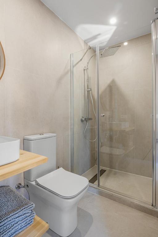Łazienka w obiekcie Luminoso apartamento en Andalucía del Mar