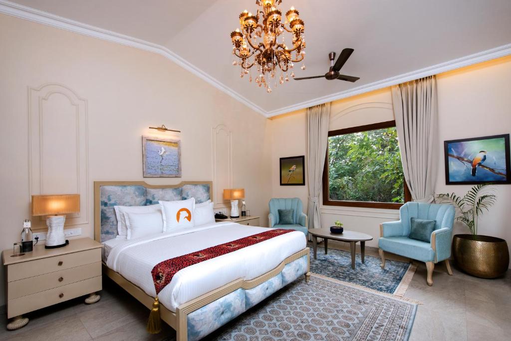 WelcomHeritage Cheetahgarh Resort & Spa - 私人花园的小木屋