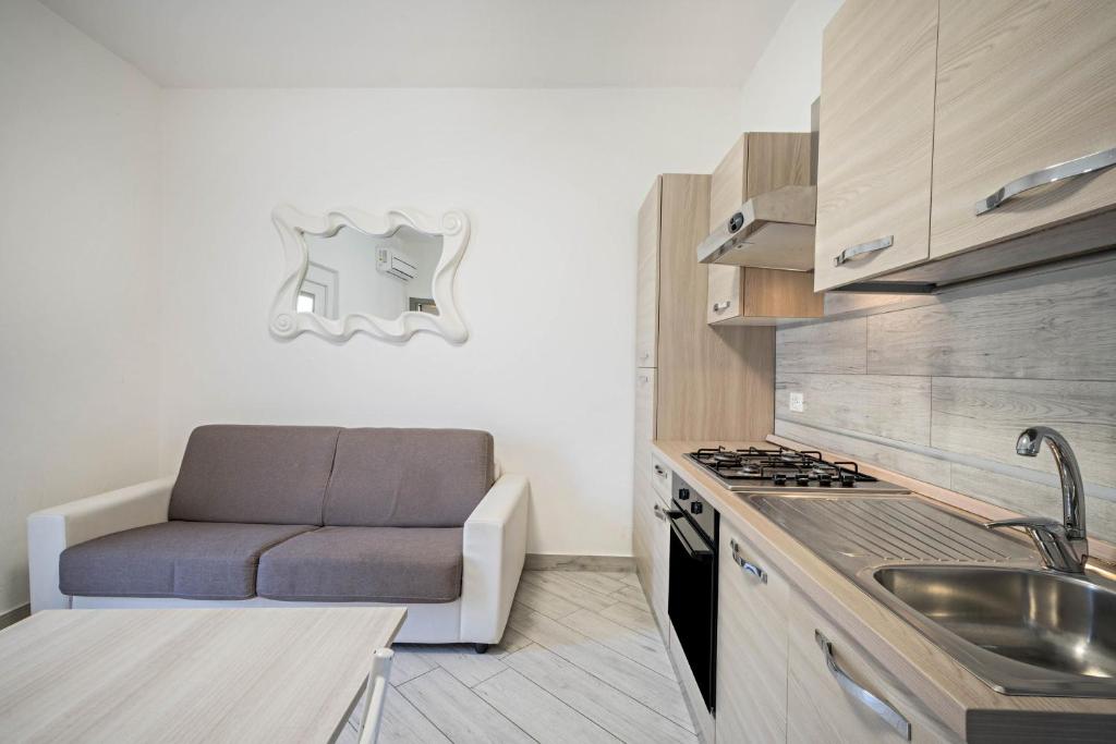 Kuchyňa alebo kuchynka v ubytovaní Residenza Maja 2