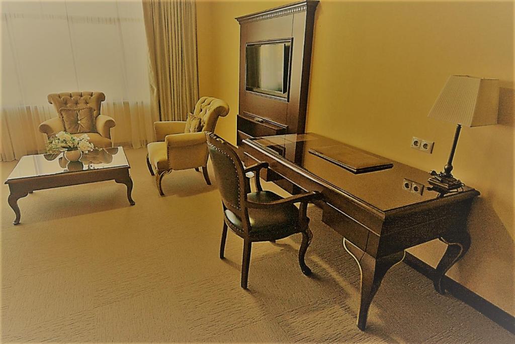 Posezení v ubytování Hotel Monec