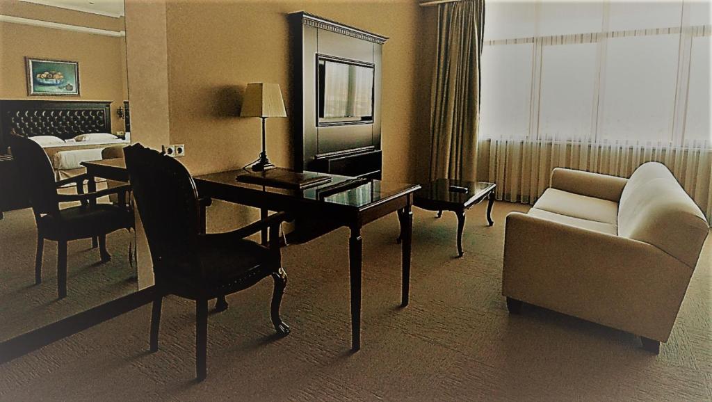 Posezení v ubytování Hotel Monec