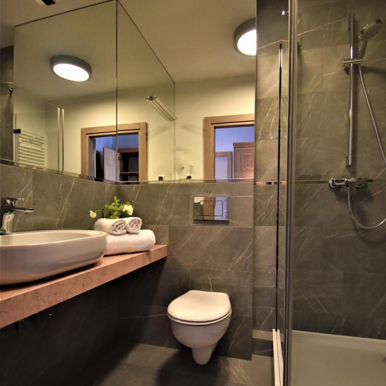 Kúpeľňa v ubytovaní Hotel Impresja
