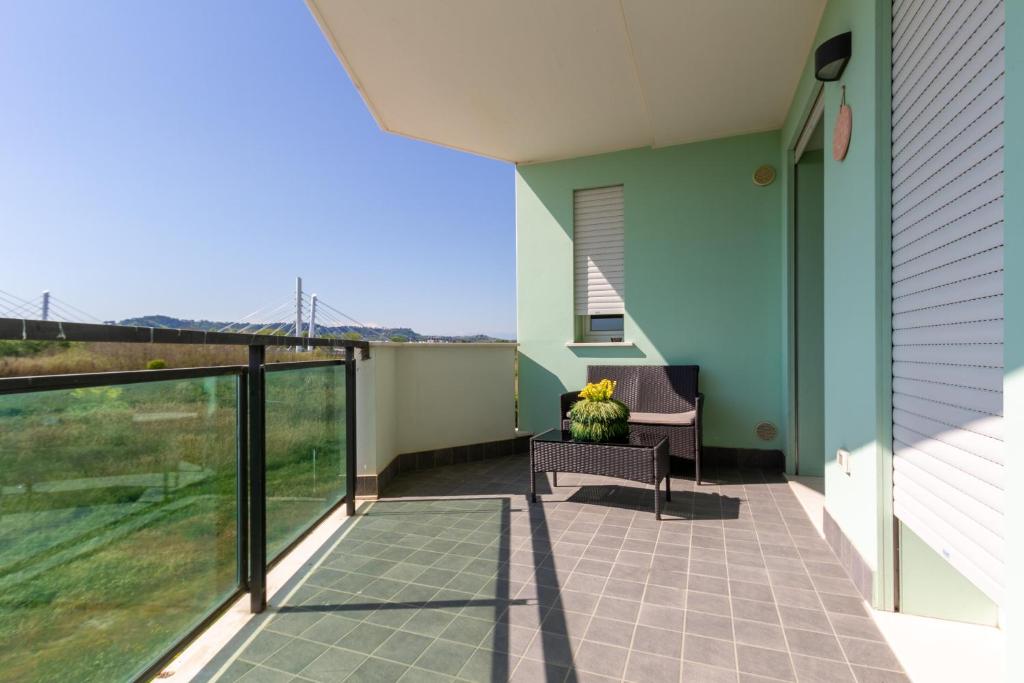 Balkon lub taras w obiekcie La dimora di Ludo
