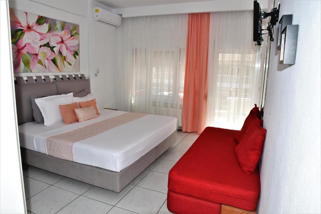Posteľ alebo postele v izbe v ubytovaní Virginia Rooms