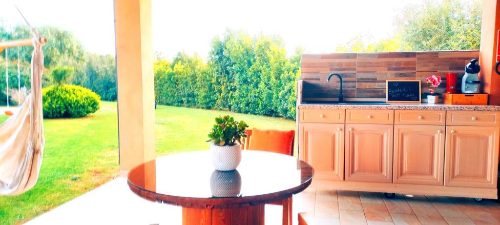 Cucina o angolo cottura di B & B La Magia