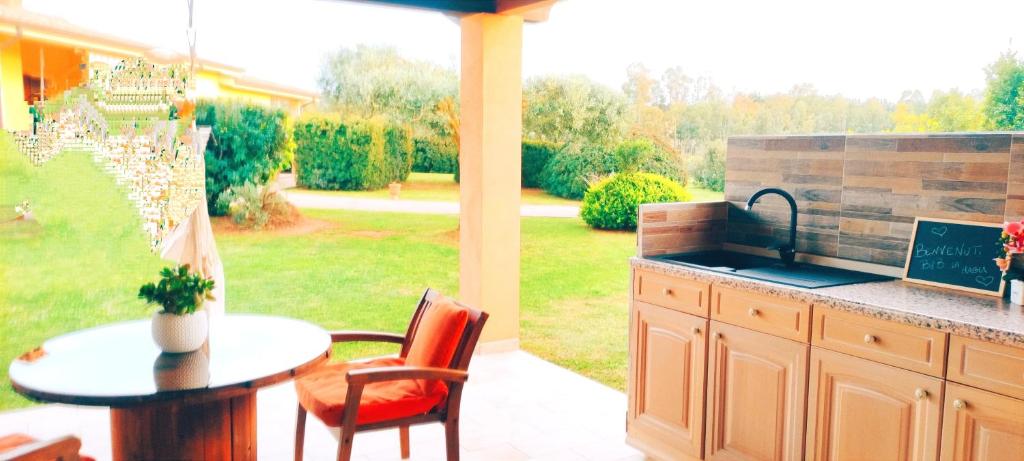 Cucina o angolo cottura di B & B La Magia