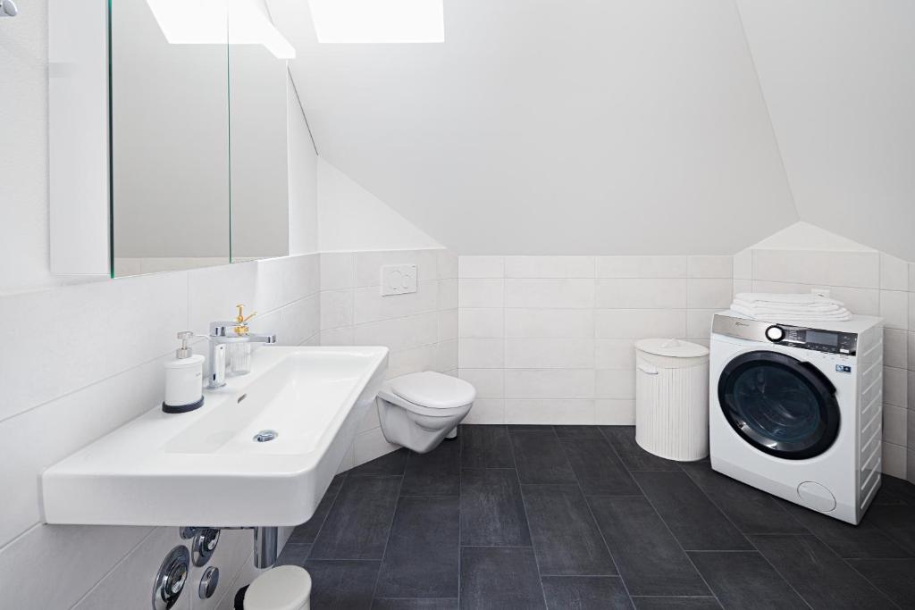 Mühlensteg Apartments by VISIMO - Elegant, Quiet, Central - Resim 35