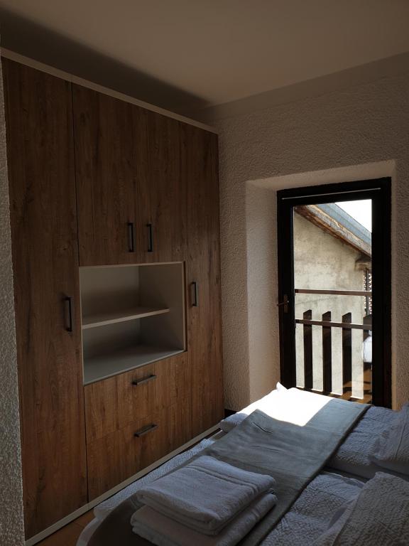 A bed or beds in a room at bb26 apartment mountain Lozio
