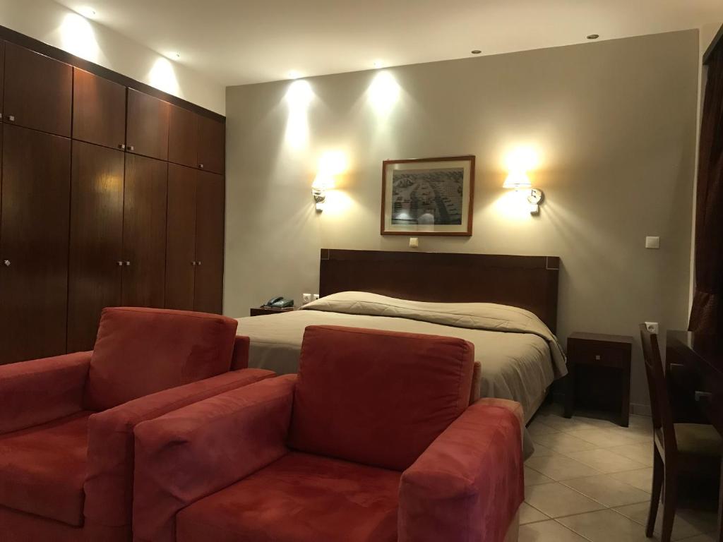 Posezení v ubytování Plaza Hotel
