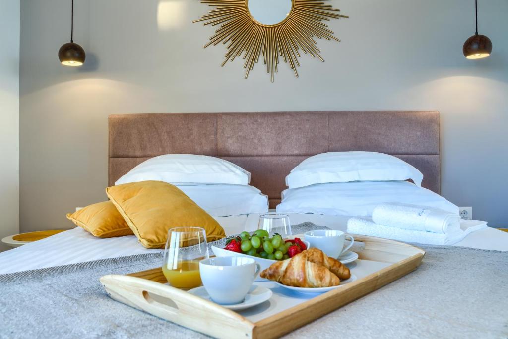 Posteľ alebo postele v izbe v ubytovaní Villa Bellevue Bast