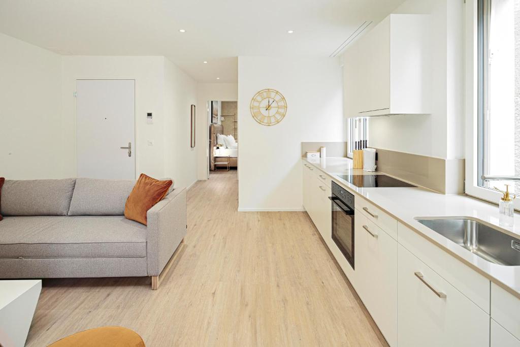 Mühlensteg Apartments by VISIMO - Elegant, Quiet, Central - Resim 29