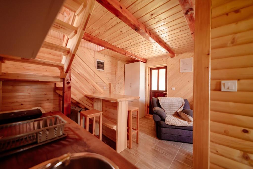Posezení v ubytování Bakalovina House