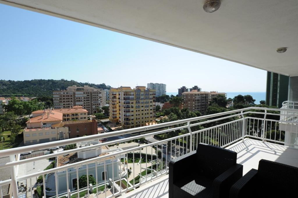 Balkón alebo terasa v ubytovaní LA PINADA Orangecosta 1 dormitorio