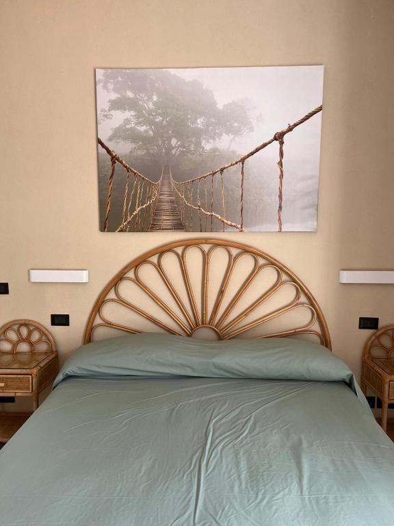 A bed or beds in a room at Casa Impagliazzo