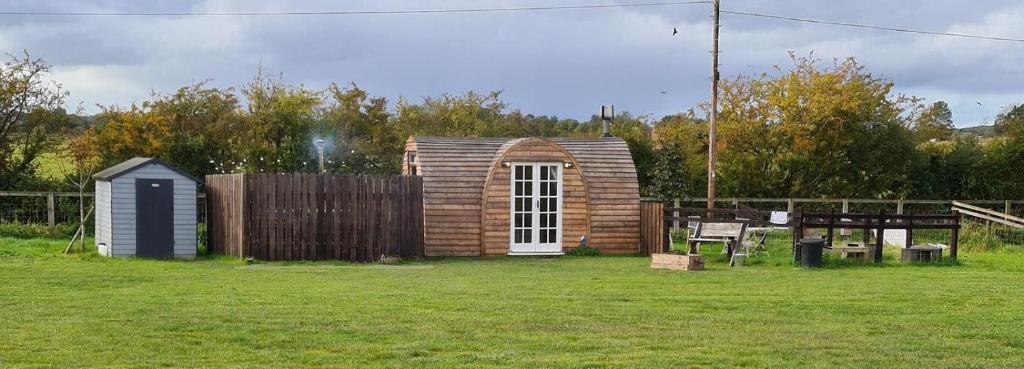 Zahrada ubytování Skipbridge farm glamping