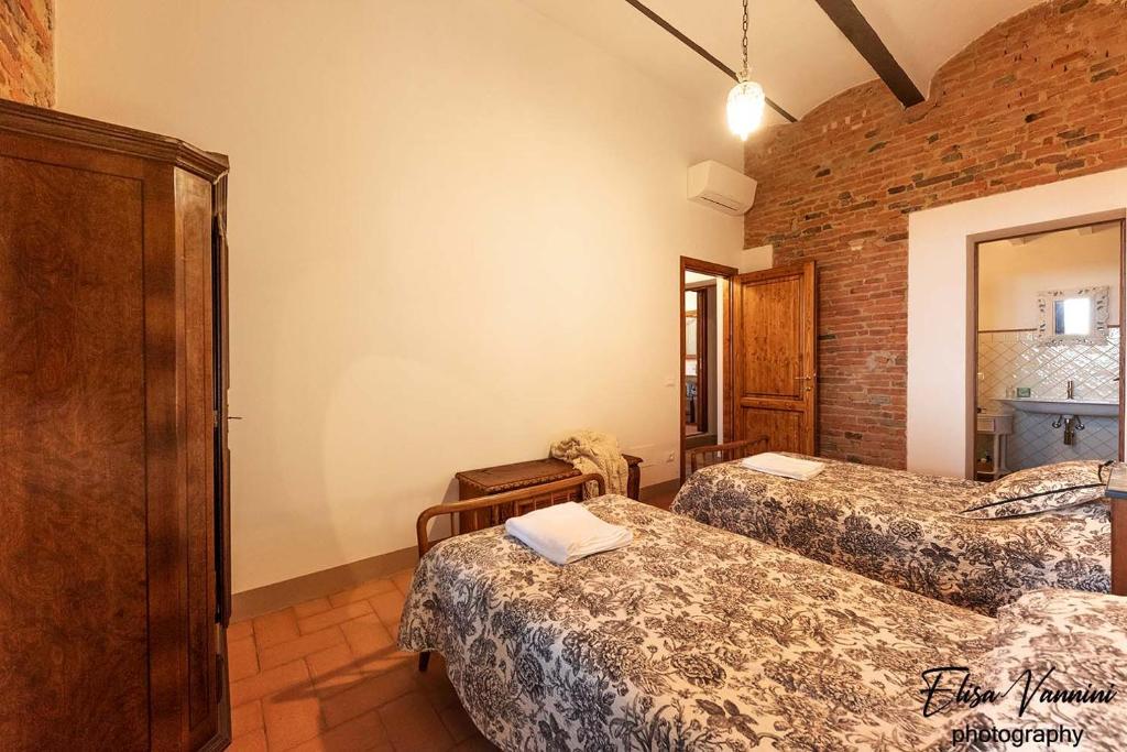 Postel nebo postele na pokoji v ubytování Partino ArtHouse