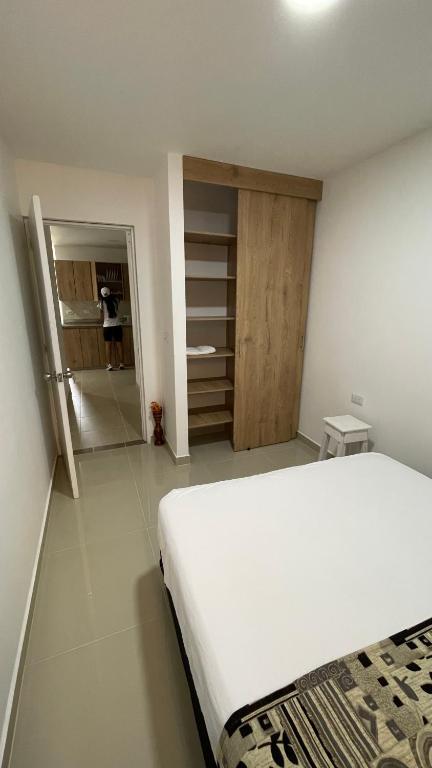 Postel nebo postele na pokoji v ubytování Apto 3er Nivel San Rafael