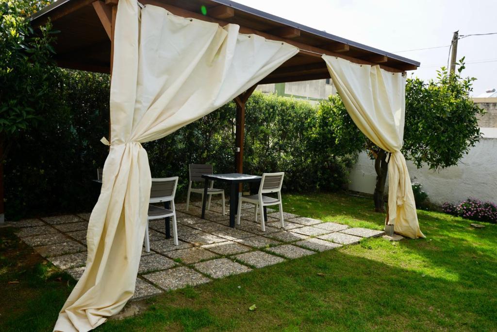 Zahrada ubytování B&B Milena