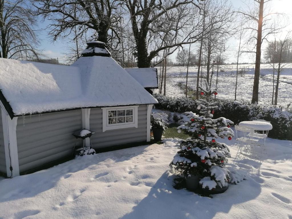 Cabane des lutins - Belle Fleur v zimě
