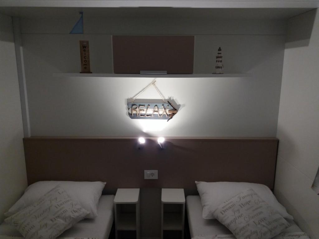 Posezení v ubytování Mobile home Lux otok Murter