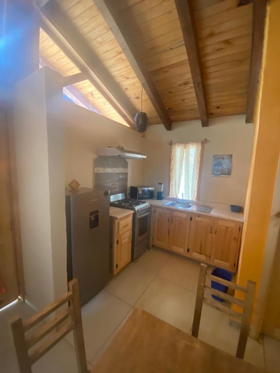 Kuchyň nebo kuchyňský kout v ubytování Los Pirineos