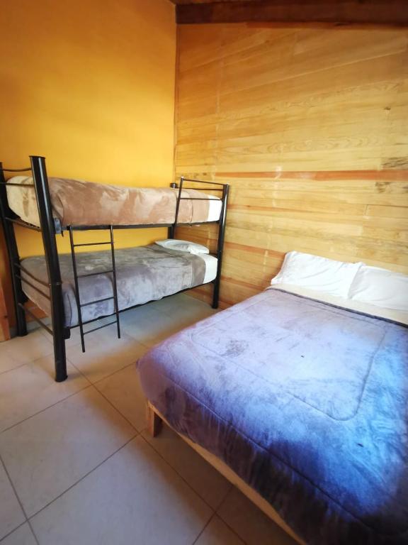 Postel nebo postele na pokoji v ubytování Los Pirineos