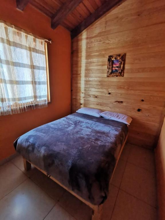 Postel nebo postele na pokoji v ubytování Los Pirineos