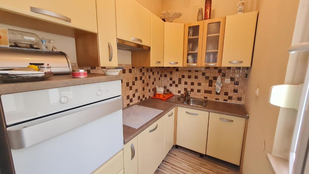Kuchyňa alebo kuchynka v ubytovaní Apartment Sierra