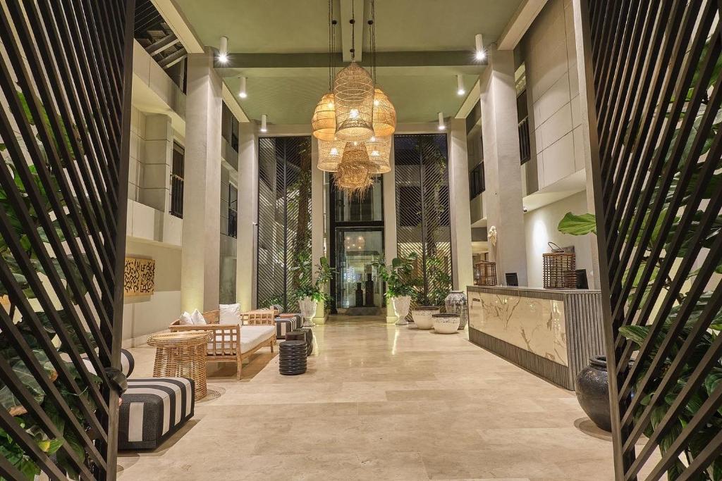 Posezení v ubytování Madisson Boutique Hotel Cartagena