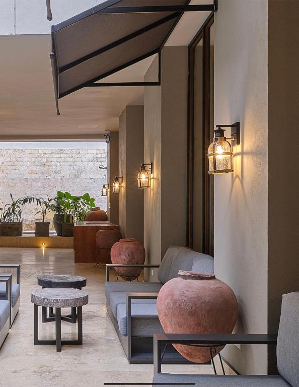 Posezení v ubytování Madisson Boutique Hotel Cartagena