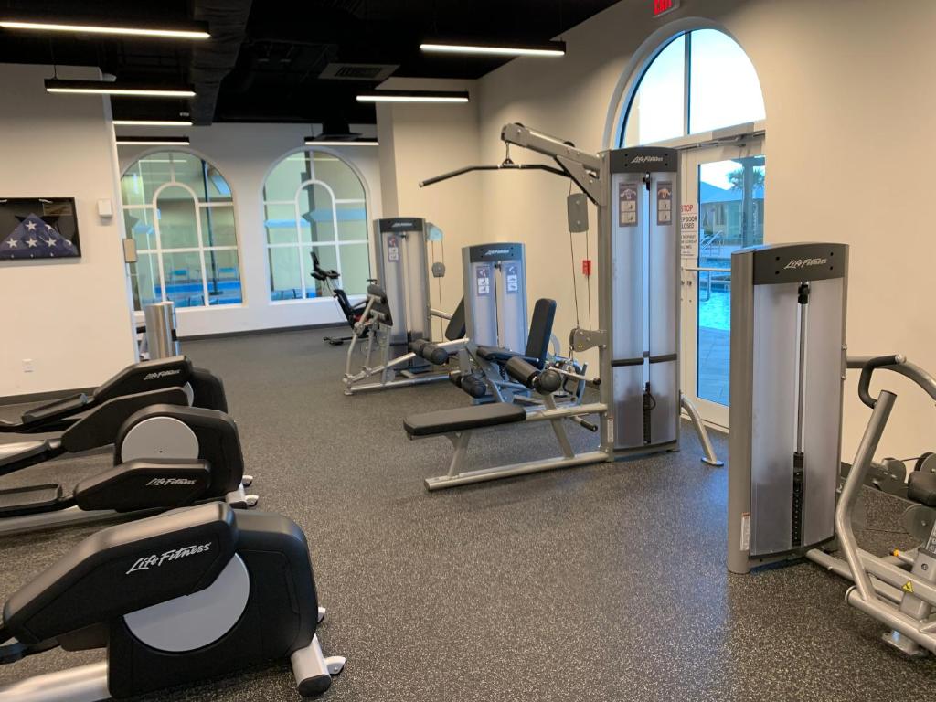 Fitness centrum a/nebo fitness zařízení v ubytování Sunset Cove at Calypso III