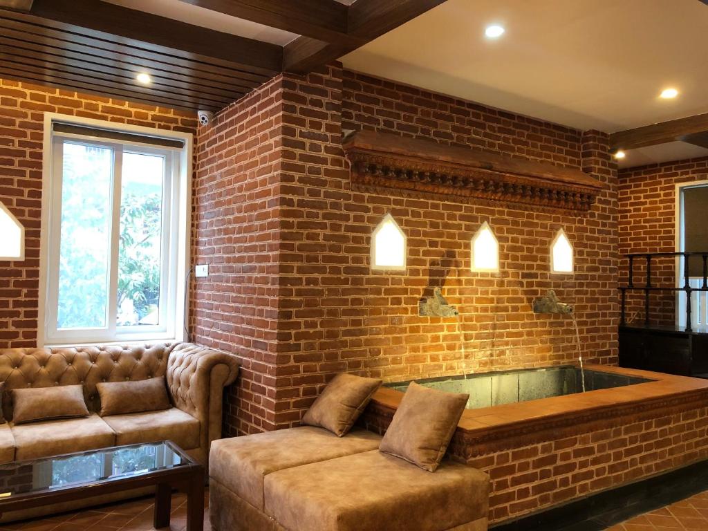 Posezení v ubytování Hotel Kesu Home