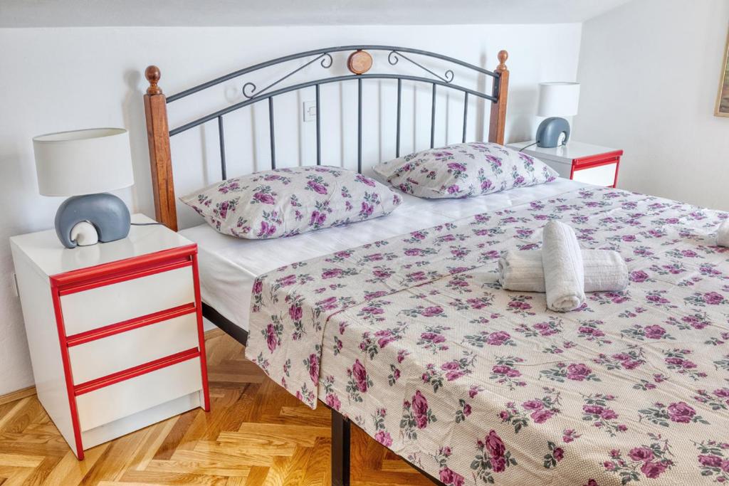 Posteľ alebo postele v izbe v ubytovaní House Viola