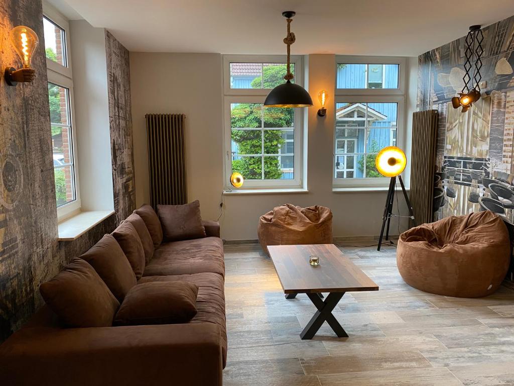 Posezení v ubytování Heidekönig Hotel Celle