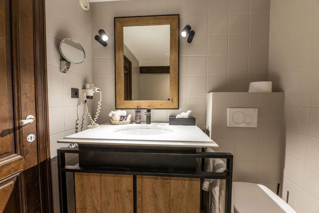 Koupelna v ubytování Hotel LEA - Maison Caerdinael