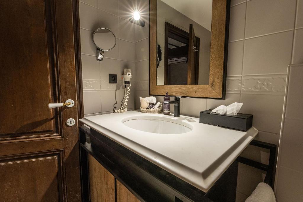 Koupelna v ubytování Hotel LEA - Maison Caerdinael