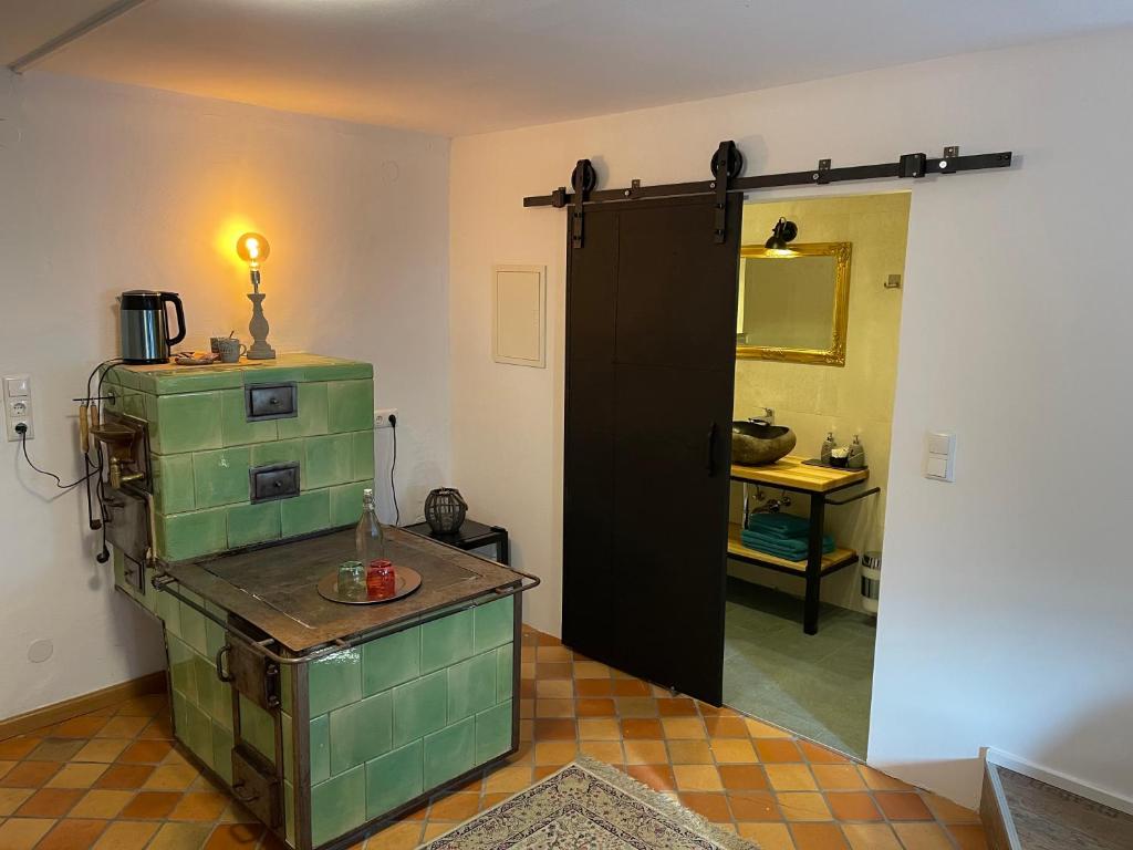 Una cocina o cocineta en Fenix Hall Boutique Hotel Hallstatt