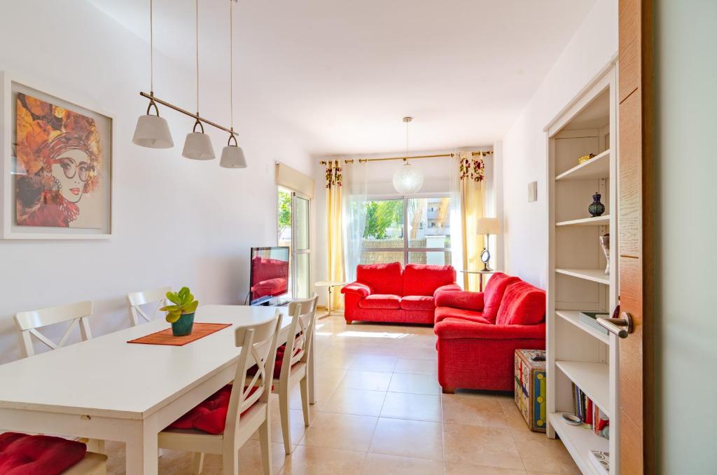 Posedenie v ubytovaní WintoWinRentals Great Terrace, 2º line beach & Pool