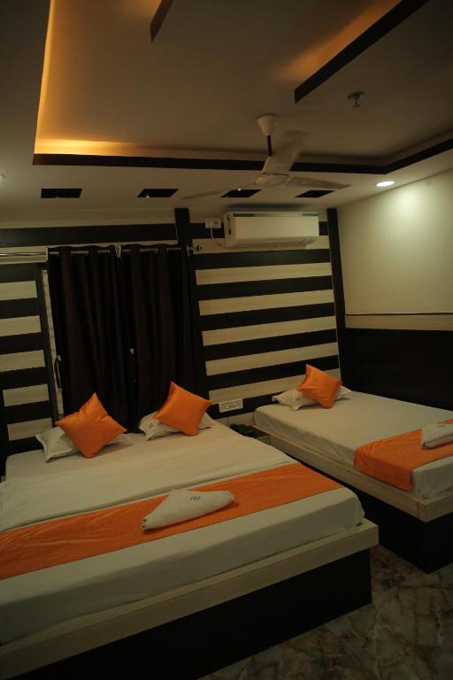 Postel nebo postele na pokoji v ubytování Hotel Best Buy