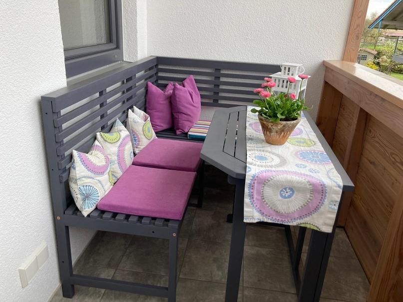Posezení v ubytování Feriennest Chiemseeglück