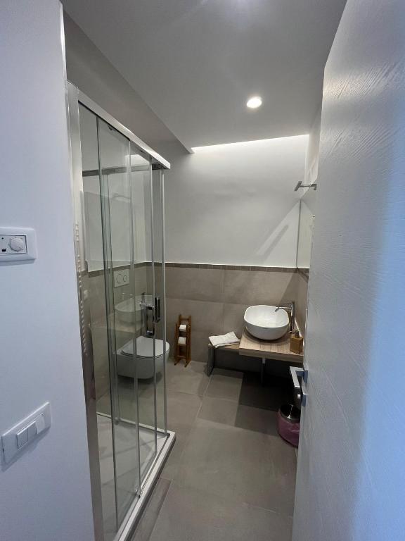 Koupelna v ubytování B&B Casa Laforgia Soffio Mediterraneo