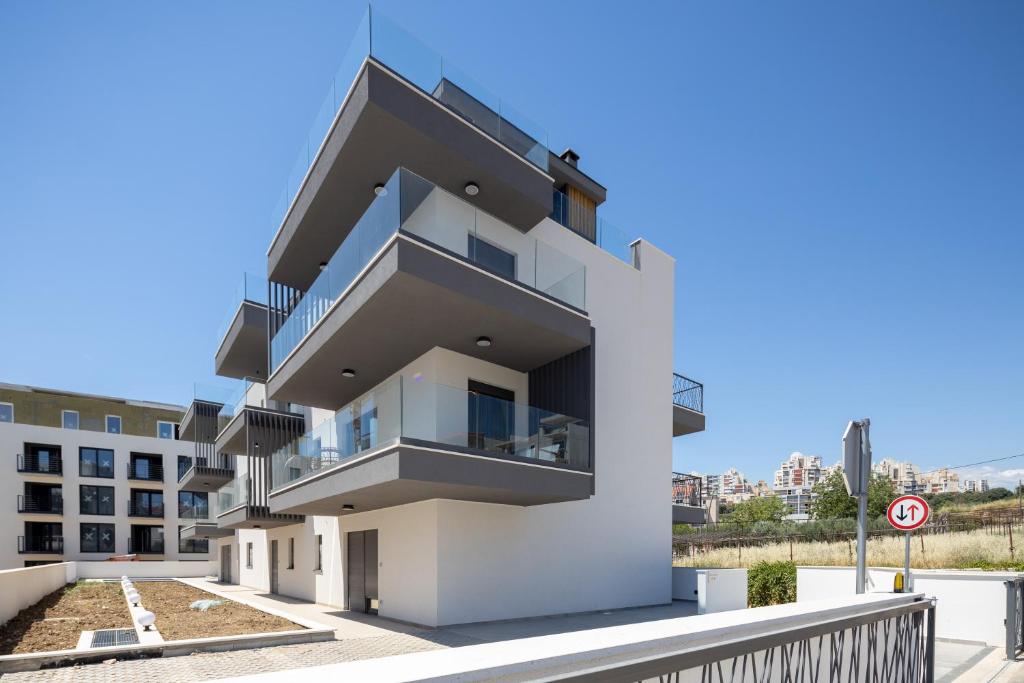 Budova, kde se apartmán nachází