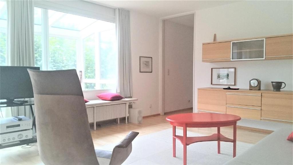 Kuchyň nebo kuchyňský kout v ubytování Ferienwohnung Köhler