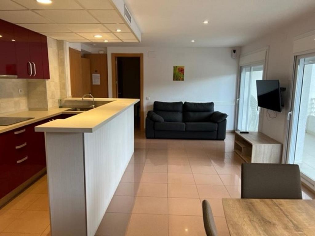 Kuchyňa alebo kuchynka v ubytovaní COSTA DAURADA APARTAMENTS - Royal 108 Luxe