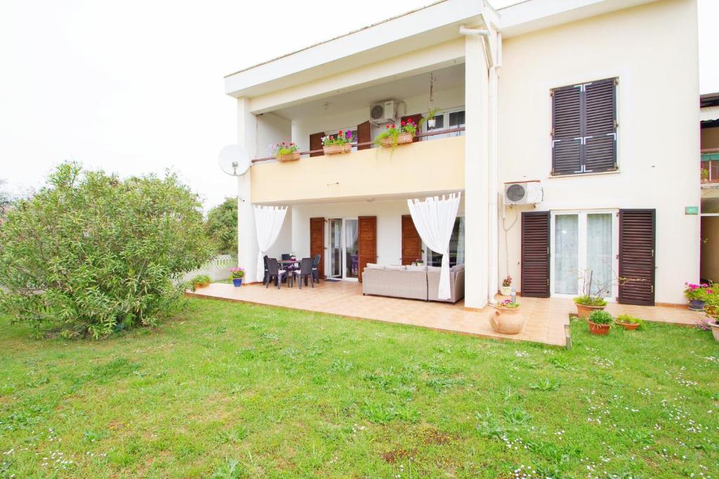 Balkón alebo terasa v ubytovaní Apartment Suzi Valdebek
