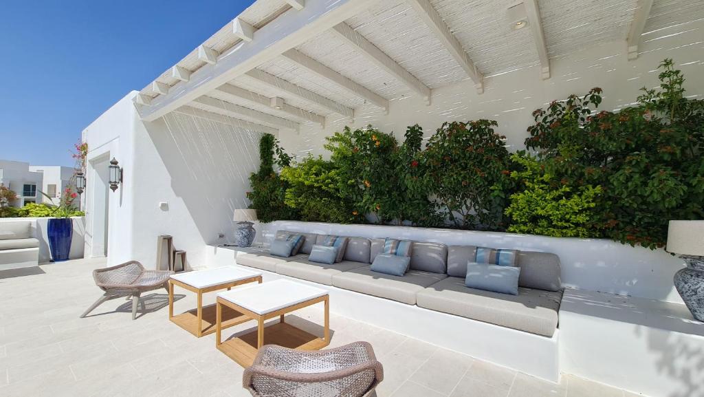 Posezení v ubytování Cloud 7 Residences Ayla Aqaba