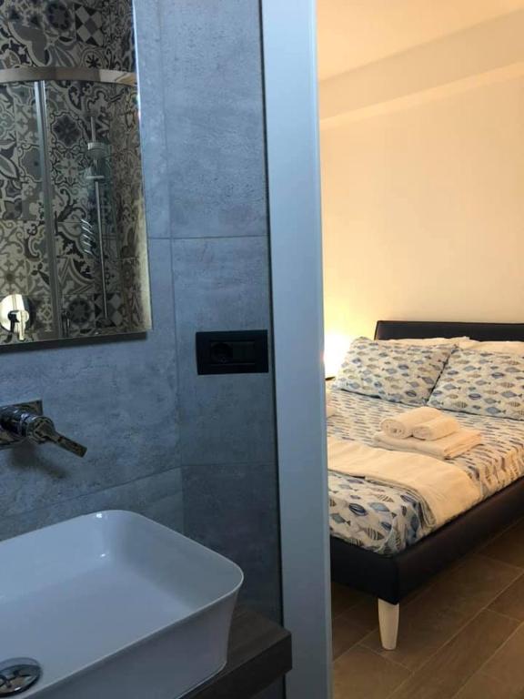 Postel nebo postele na pokoji v ubytování Farau B&B